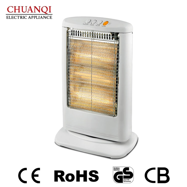 1200W 3 Tabung Halogen Heater Kanthi Remote