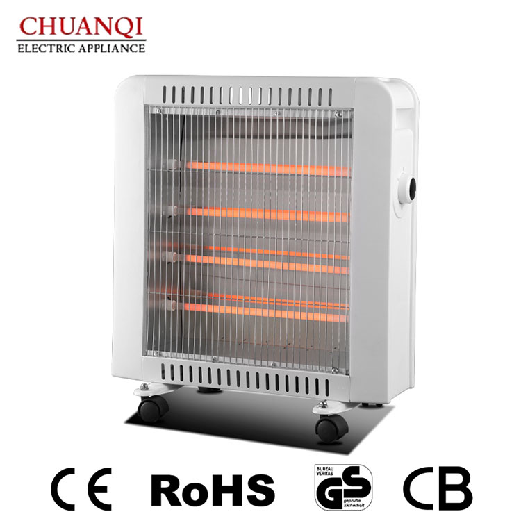 1600W 4 Tabung Quartz Heater Kanthi Castors New Model