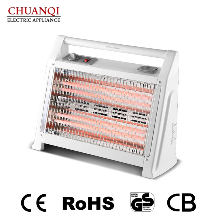 1600W 4 Tabung Quartz Heater Kanthi Ngalahake