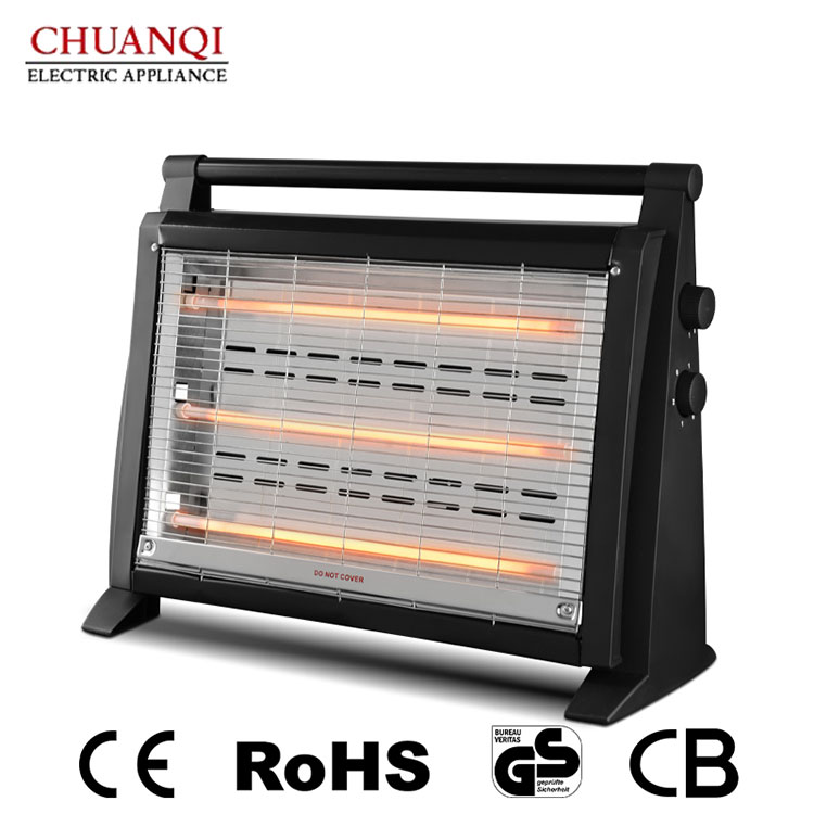 1800W 3 Tubes Quartz Heater Kanthi Ngalahake