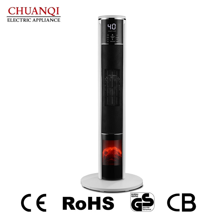 2000W PTC Tower Fan Heater Kanthi Remote